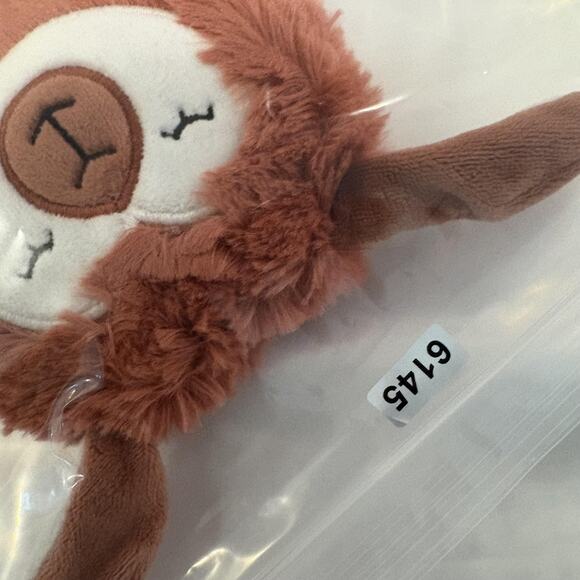 Slumberkins Alpaca Llama Snuggler Lovey Plush Security Blanket Rust Brown Soft - Picture 9 of 9